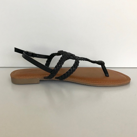 NWT Universal Thread Braided Ankle Strap Sandals - Picture 6 of 7